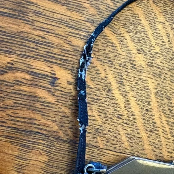 1920-1930 Vintage French Art Deco Black Purse Bag Jane Saltati Metal w/ Stones - Picture 12 of 12